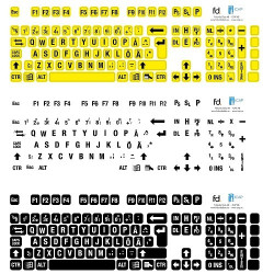 Dekaler till tangentbord